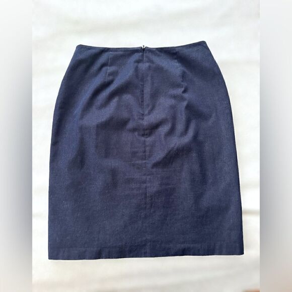 Brooks Brothers Wool Navy Pencil Skirt Career size 10P - Picture 15 of 16